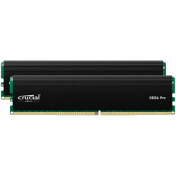Crucial Pro OC 32GB Kit (2X16GB) DDR5-6400 UDIMM CL38 Black - 1