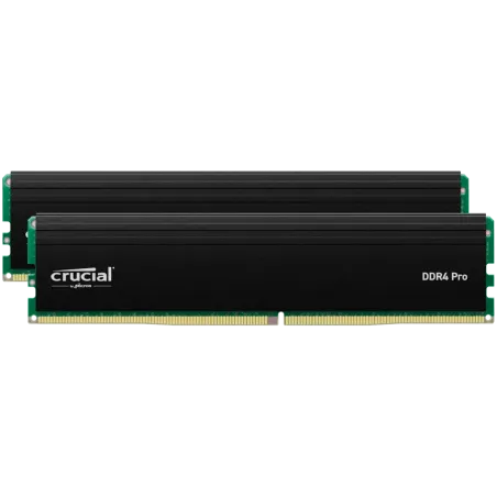 Crucial Pro OC 32GB Kit (2X16GB) DDR5-6400 UDIMM CL38 Black - 1