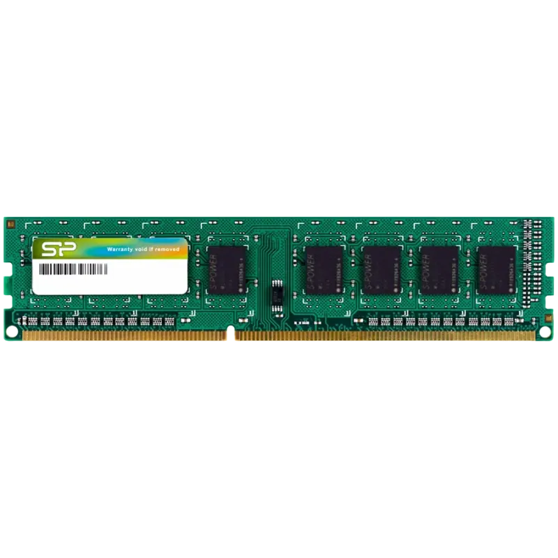 Silicon Power DDR3-1600 CL11 8GB DRAM DDR3 U-DIMM Desktop 8GB (512*8) 16chips - 1