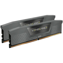 CORSAIR DDR5, 6000MT/s 32GB 2x16GB DIMM, Unbuffered, 36-44-44-96, Std PMIC, AMD EXPO & Intel XMP, VENGEANCE DDR5 Grey Heatspread