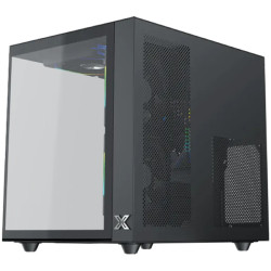 Aqua M Lite (BK, MATX, U3x1 & U2x1, Front & Left TG, 4PCS G22A Reverse & 1PC G22A,ARGB Remote Control Box) - 2