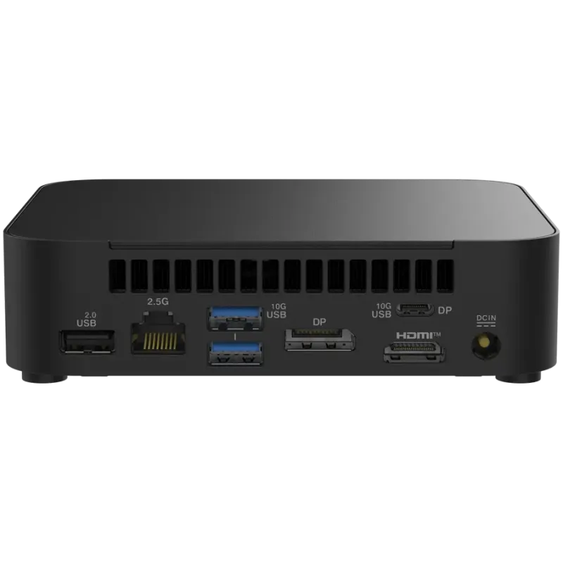 ASUS NUC 14 Essential/RNUC14MNK2500002/N250 Processor/1xDDR5-4800 SO-DIMM/5xUSB Type-A/2xUSB Type-C/3.5mm jack/ M.2 22x80 NVMe a