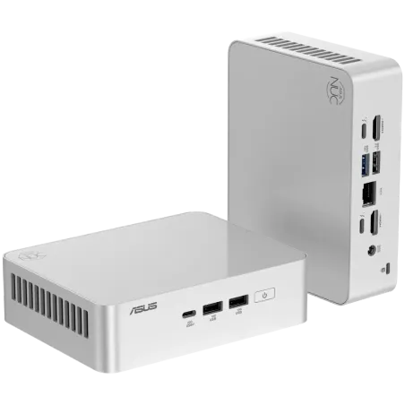 ASUS NUC 15pro+/RNUC15CRSU500002/Intel Ultra 5 225H/Intel Arc graphics/no Storage/no RAM/Intel Wi-Fi 7 BE201/no OS/EU Cord/Kit(L