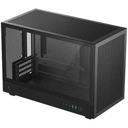 DeepCool CH260, Mini Tower, Mini-ITX, 2xUSB3.0, 1xType-C Gen 2, 1xAudio, Mesh Panel, Black, 2Y, R-CH260-BKNGM0-G-1 - 1