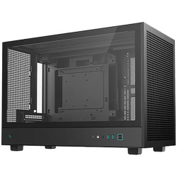 DeepCool CH260, Mini Tower, Mini-ITX, 2xUSB3.0, 1xType-C Gen 2, 1xAudio, Mesh Panel, Black, 2Y, R-CH260-BKNGM0-G-1 - 2