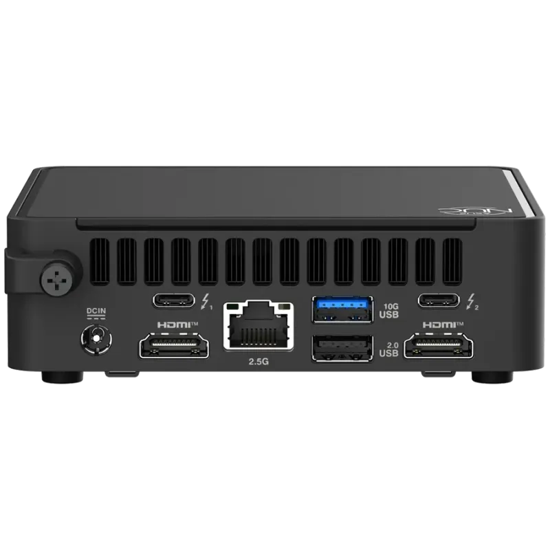 ASUS NUC 15 PRO/RNUC15CRKC700002/Core 7 240H 45W/Intel UHD graphics/no RAM/no Storage/Intel Wi-Fi 7 BE202/USB Total - 7/4 USB Ty