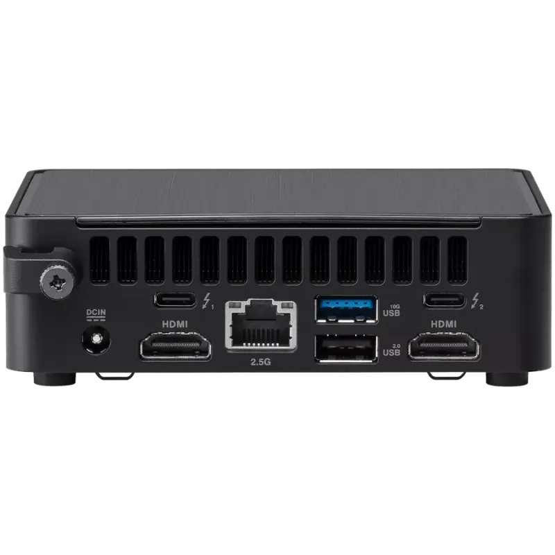 ASUS NUC 14pro/RNUC14RVKU700002I/Intel Ultra 7 155H/Intel Arc graphics/4xUSB/M.2 22x80 NVMe 22x42 NVMe/2,5Gbe LAN/2xHDMI/ 2x Thu