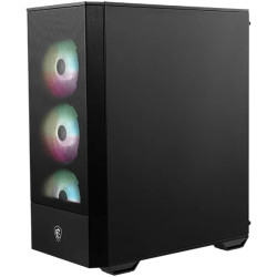 MSI MAG FORGE 112R, Mid-Tower, ATX/M-ATX/ITX, 2x USB 3.2 Gen 1 Type-A, 1x Audio/1x Mic, Insta-light Loop Button, ARGB Hub, 4x 12
