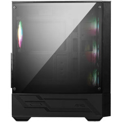 MSI MAG FORGE 112R, Mid-Tower, ATX/M-ATX/ITX, 2x USB 3.2 Gen 1 Type-A, 1x Audio/1x Mic, Insta-light Loop Button, ARGB Hub, 4x 12