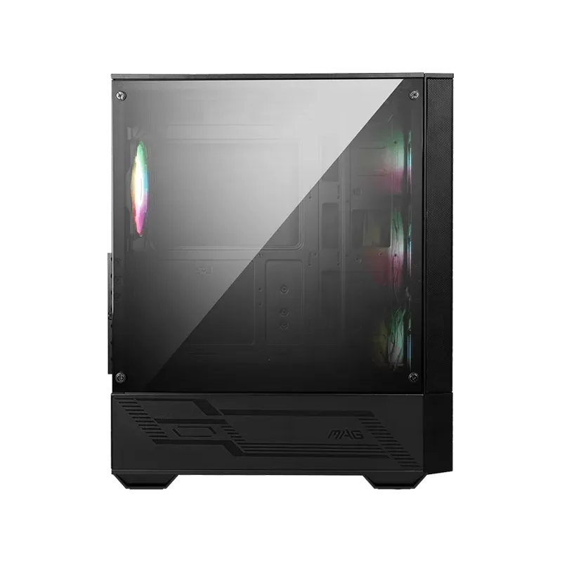 MSI MAG FORGE 112R, Mid-Tower, ATX/M-ATX/ITX, 2x USB 3.2 Gen 1 Type-A, 1x Audio/1x Mic, Insta-light Loop Button, ARGB Hub, 4x 12