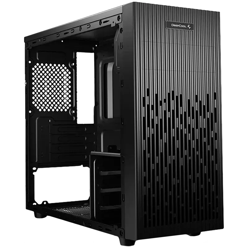 DeepCool MATREXX 30, Mini Tower, Mini-ITX/Micro-ATX, 1x USB2.0, 1x USB3.0, 1x Audio, 1x Mic, 1x120mm Pre-Installed Black Fan, Te