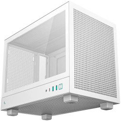 DeepCool CH160 PLUS WH, Mini Tower, Mini-ITX/Micro-ATX, 2xUSB3.0, 1xType-C Gen 2, 1xAudio/Mic, Mesh Panel, White, R-CH160-WHNGM0