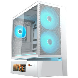 COUGAR CFV235 Mesh Vision PC Case, Mid Tower, White - 1