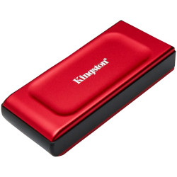 Kingston SSD 1TB XS1000 Red External USB 3.2 Gen 2 Portable Solid State Drive - 1