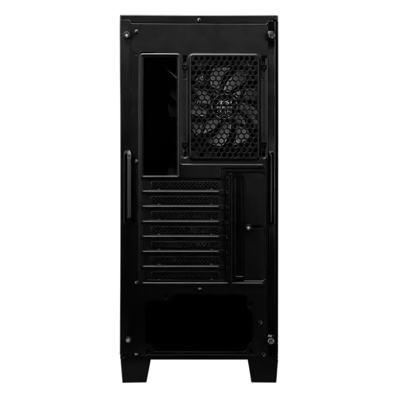 MSI MAG FORGE 120A AIRFLOW, Mid-Tower, ATX/M-ATX/ITX, 2x USB 3.2 Gen 1 Type-A, 1x Audio/1x Mic, LED On/Off Button, ARGB Hub, 6x 