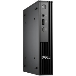 Dell Pro Micro (QCM1250), Intel Core Ultra 5 235T (14C, 13 TOPS NPU, up to 5.0GHz), 8GB (1x8GB) DDR5, 512GB M.2 SSD, Integrated 