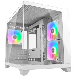 COUGAR FV150 Mini RGB PC Case, Mid tower, White - 1