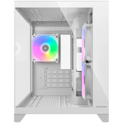COUGAR FV150 Mini RGB PC Case, Mid tower, White - 3