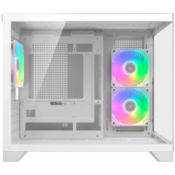 COUGAR FV150 Mini RGB PC Case, Mid tower, White - 4