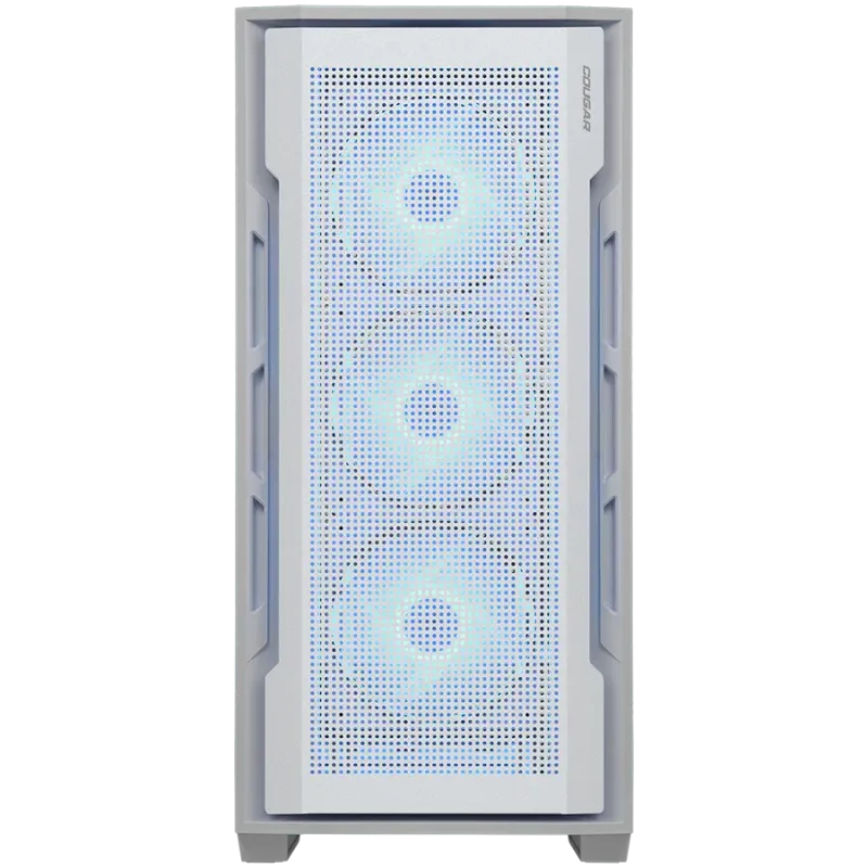 COUGAR UNIFACE RGB PC Case, Mid Tower, White - 1