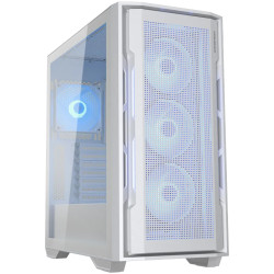 COUGAR UNIFACE RGB PC Case, Mid Tower, White - 4