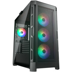 COUGAR DUOFACE PRO RGB PC Case, Mid Tower, Black - 1