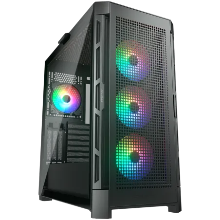 COUGAR DUOFACE PRO RGB PC Case, Mid Tower, Black - 1