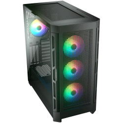 COUGAR DUOFACE PRO RGB PC Case, Mid Tower, Black - 2