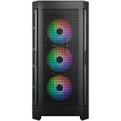 COUGAR DUOFACE PRO RGB PC Case, Mid Tower, Black - 3