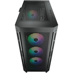 COUGAR DUOFACE PRO RGB PC Case, Mid Tower, Black - 4