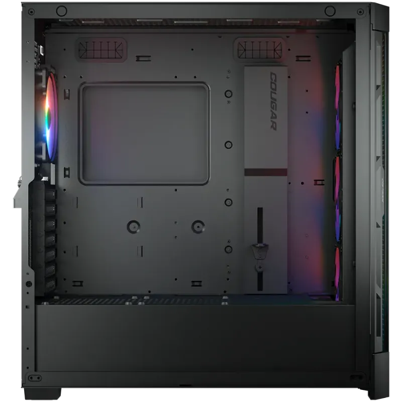 COUGAR DUOFACE PRO RGB PC Case, Mid Tower, Black - 1