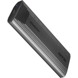 AXAGON EEM2-GTS2 USB-C 3.2 Gen 2 - M.2 NVMe / SATA SSD THIN SCREWLESS 30-80mm ALU box - 1