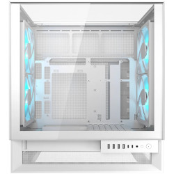 COUGAR OmnyX PC Case, Mid Tower, White - 3