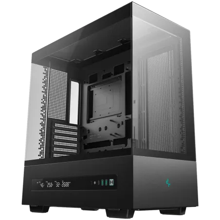 DeepCool CH690 DIGITAL, Mid Tower, Mini-ITX/Micro-ATX/ATX, 2xUSB3.0, 1xType-C, 1xAudio, Tempered Glass, Mesh Panels, Digital Dis