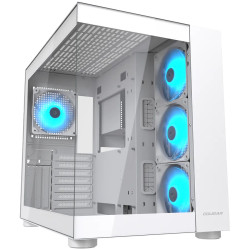 COUGAR FV150 RGB PC Case, Mid tower, White - 1