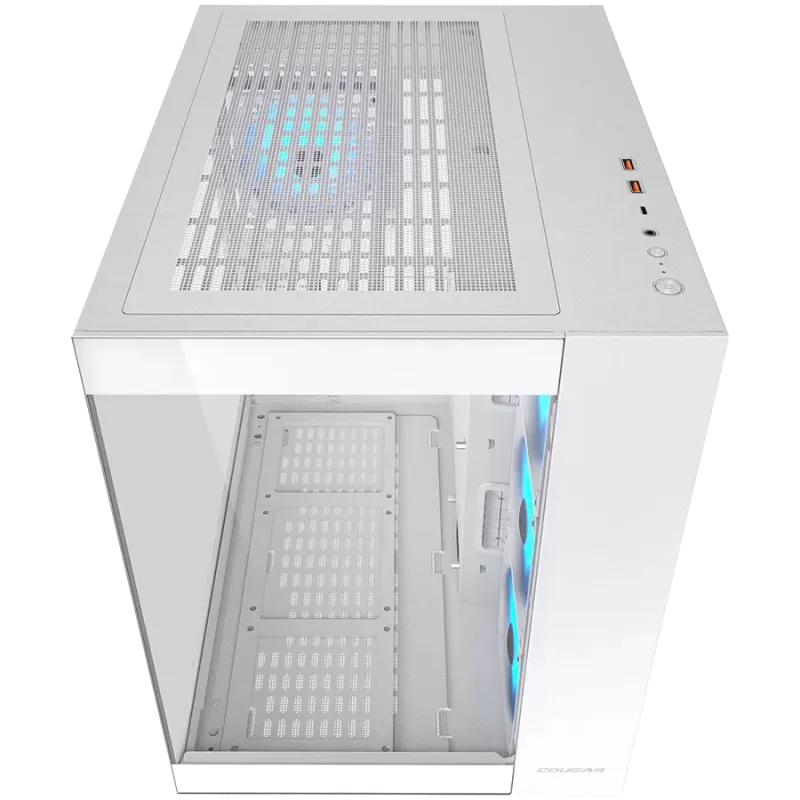 COUGAR FV150 RGB PC Case, Mid tower, White - 1