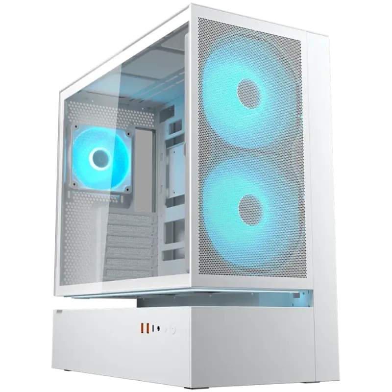 COUGAR CFV235 Mesh PC Case, Mid Tower, White - 1
