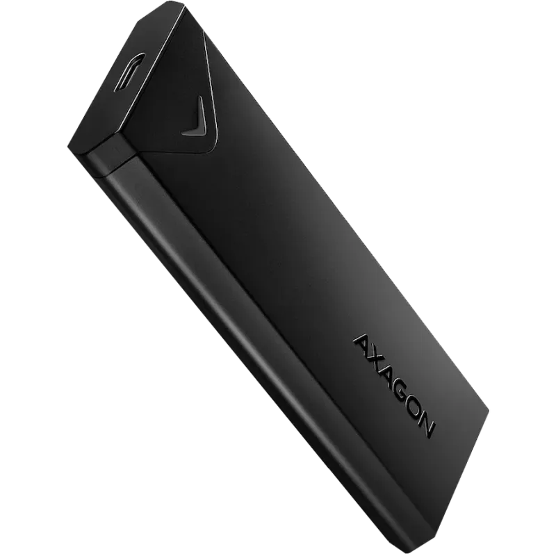 AXAGON EEM2-UB2 USB-C 3.2 Gen 2 - M.2 NVMe SSD 42-80mm box black - 1