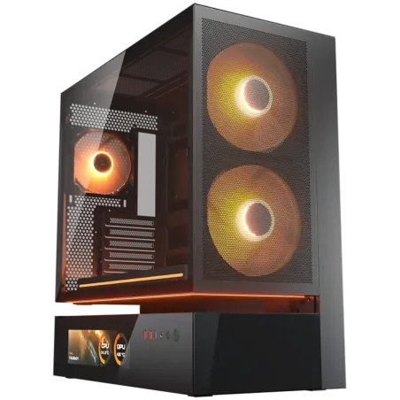 COUGAR CFV235 Mesh Vision PC Case, Mid Tower, Black - 1