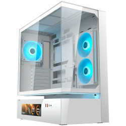COUGAR CFV235 Vision PC Case, Mid Tower, White - 1