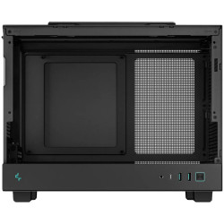 DeepCool CH160, Mini Tower, Mini-ITX, 2xUSB3.0, 1xType-C Gen 2, 1xAudio, Mesh Panel, Black, R-CH160-BKNGI0-G-1 - 3