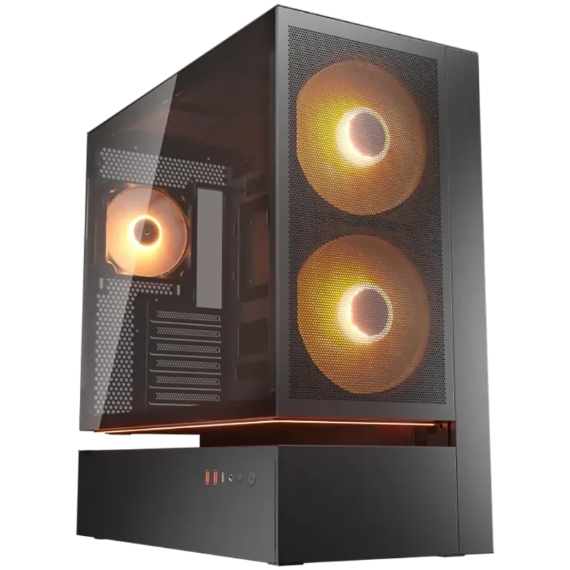 COUGAR CFV235 Mesh PC Case, Mid Tower, Black - 1
