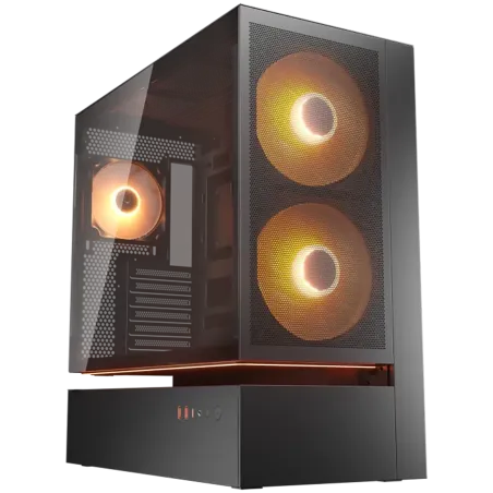 COUGAR CFV235 Mesh PC Case, Mid Tower, Black - 1