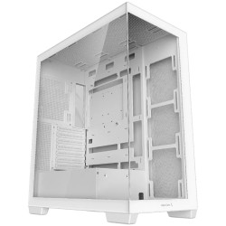 DeepCool CG580 WH, Mid Tower, Mini-ITX/Micro-ATX/ATX, Rear Connector support, 2xUSB3.0, 1xAudio, Tempered Glass, Mesh Panel, Whi
