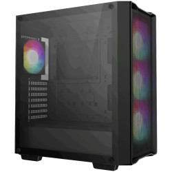 DeepCool CC560 MESH V2, Mid Tower, Mini-ITX/Micro-ATX/ATX, 2xUSB3.0, 1xAudio, 4x120mm Pre-Installed ARGB Fans, Tempered Glass, M
