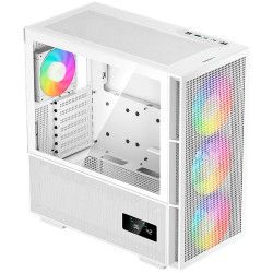DeepCool CH560 Digital WH, Mid Tower, Mini-ITX/Micro-ATX/ATX/E-ATX, 1xUSB3.0, 1xType-C, 1xAudio, 3x140mm+1x120mm Pre-Installed A