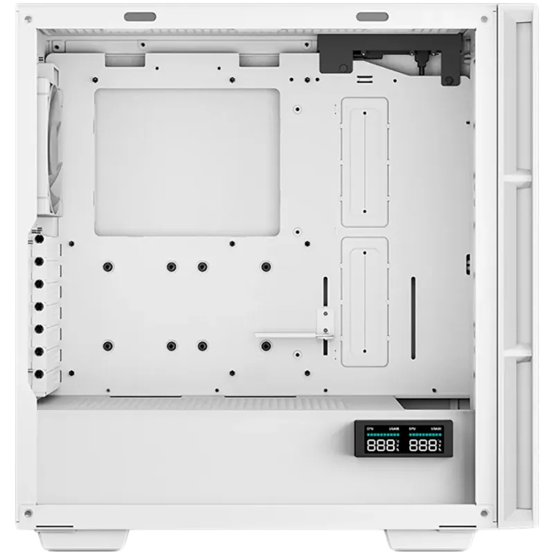 DeepCool CH560 Digital WH, Mid Tower, Mini-ITX/Micro-ATX/ATX/E-ATX, 1xUSB3.0, 1xType-C, 1xAudio, 3x140mm+1x120mm Pre-Installed A