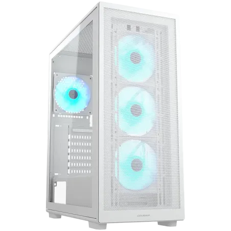 COUGAR MX220 RGB PC Case, Mid Tower, White - 1