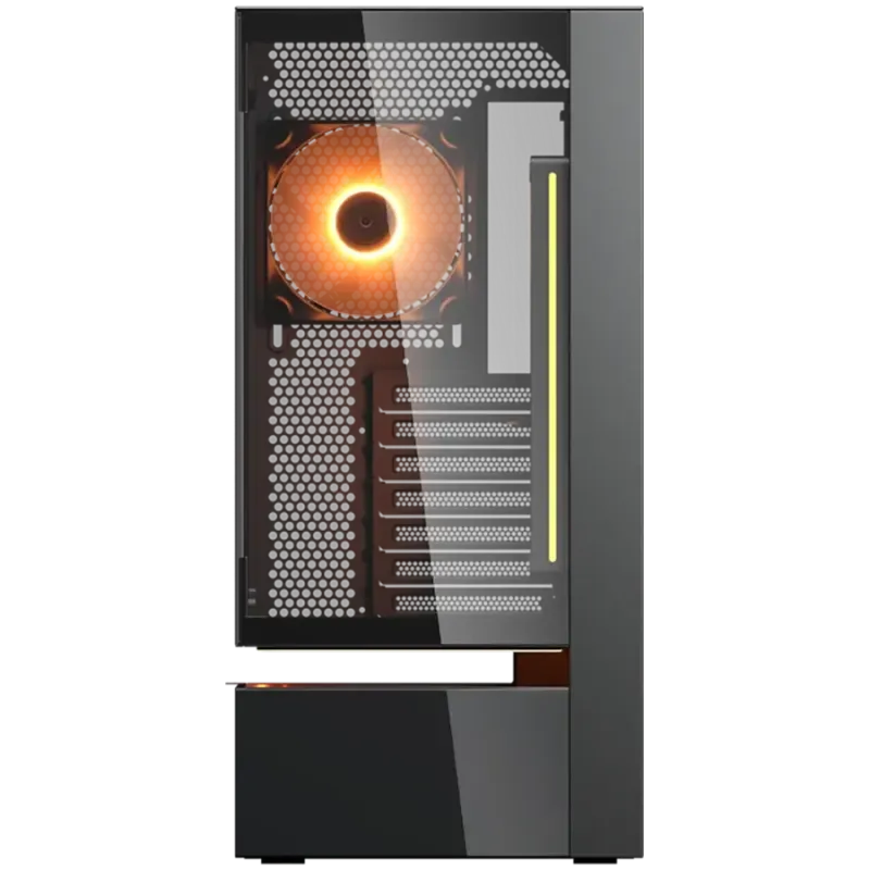 COUGAR CFV235 Vision PC Case, Mid Tower, Black - 1