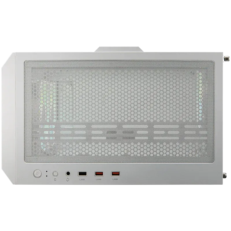 COUGAR AIRFACE RGB PC Case, Mid Tower, White - 1